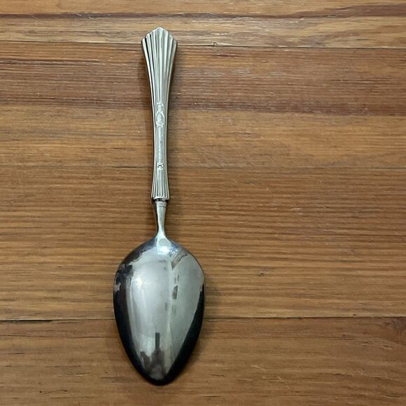 International Lyon FASCINATION Oval Soup Spoon Flatware 7.5 in 18-8 Stainless - Picture 12 of 13